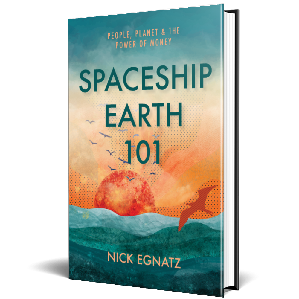 book cover image spaceship earth
